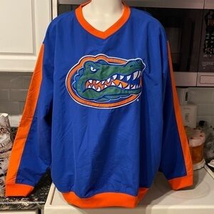 J mens Knights Apparel casual lined long sleeve Florida gators windbreaker L